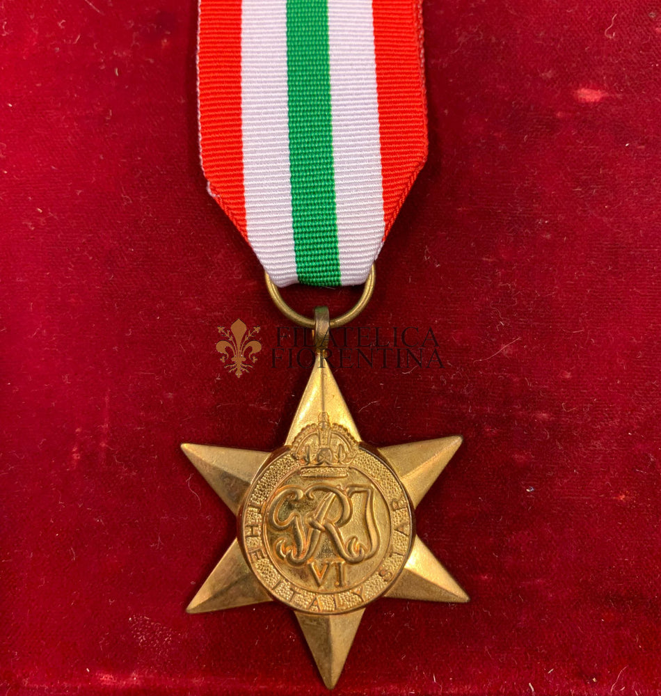 Gran Bretagna - Italy Star - Campagna in Italia 1943 - 1945