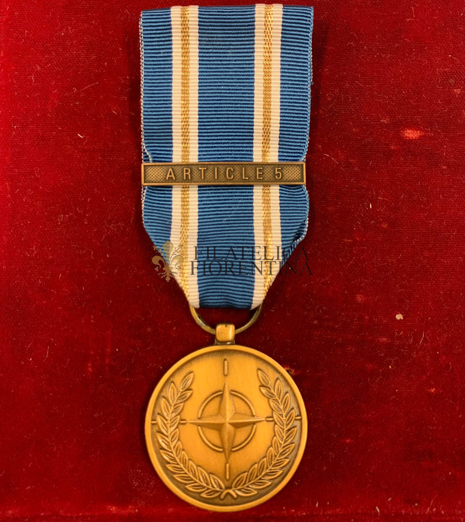 Medaglia  NATO "Article 5 - Operazione nei Balcani"