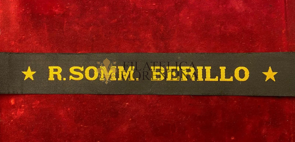 Fascia da berretto del Regio Sommergibile " BERILLO "