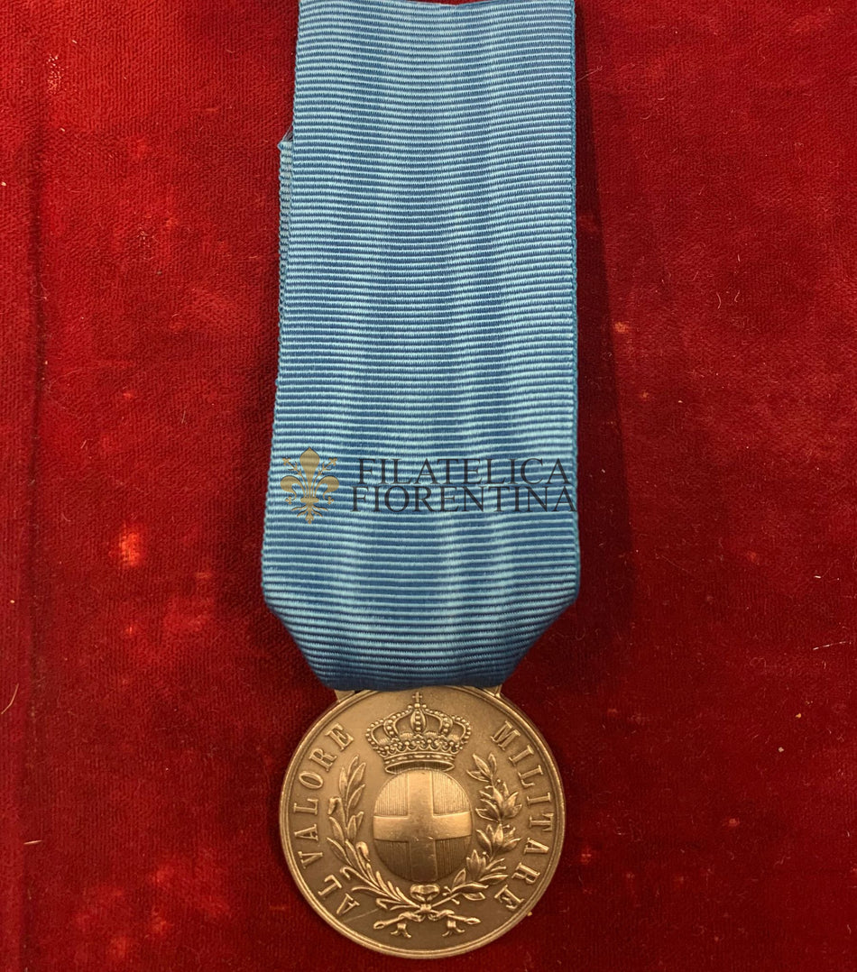 3756 - Regno d'Italia - Medaglia Al Valore Militare grado argento - riproduzione