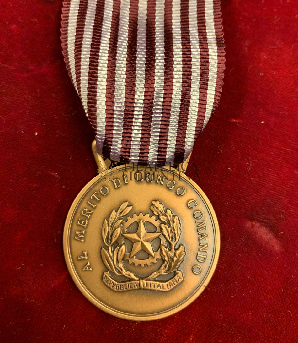 Repubblica Italiana - Medaglia "Al Merito di Servizio" Polizia di Stato - Grado Bronzo