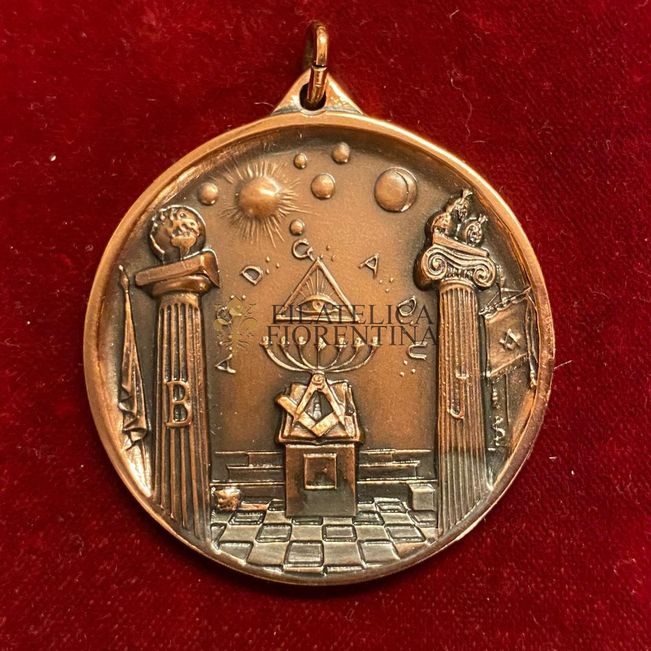 Medaglia MASSONERIA UNIVERSALE - Rispettabile Loggia Paolo Sarpi