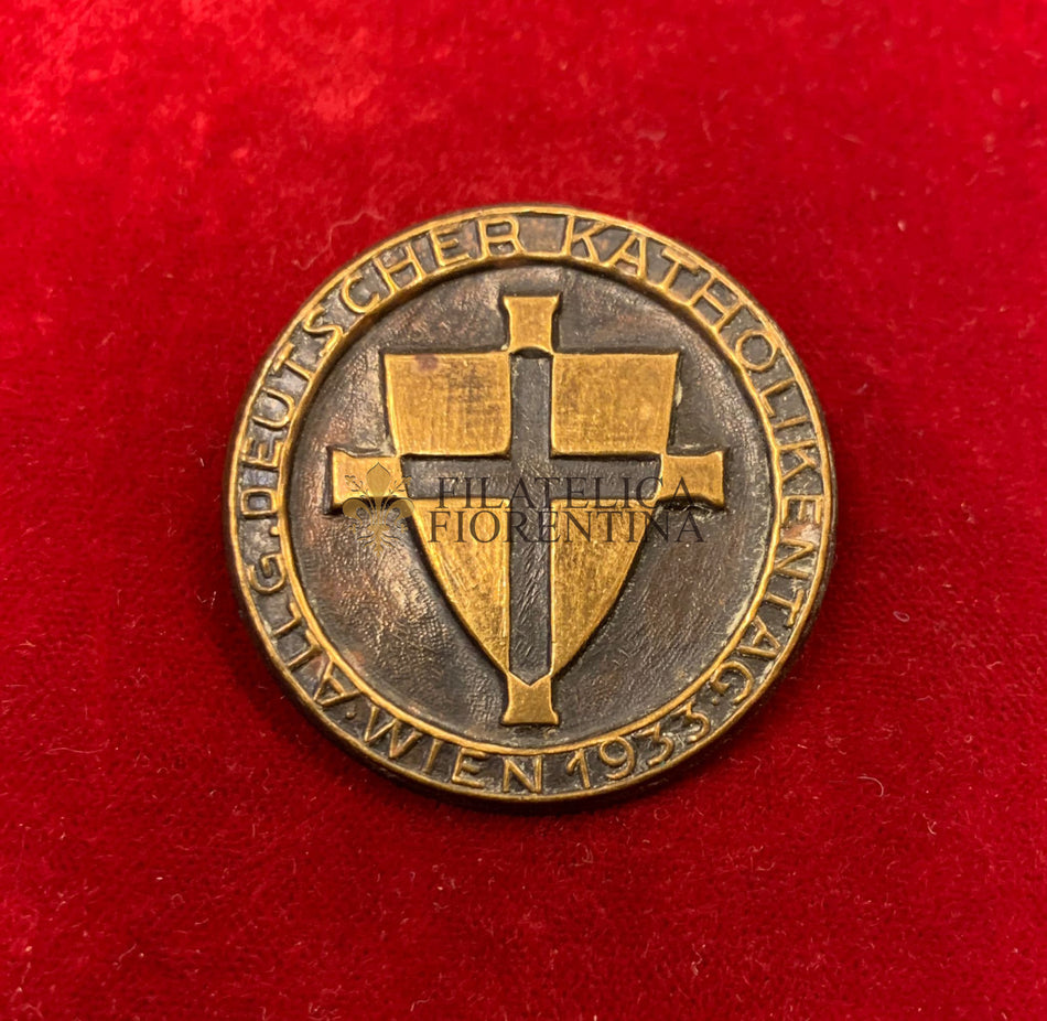 Germania - Distintivo "Deutscher Katholikentag di Vienna del 1933"