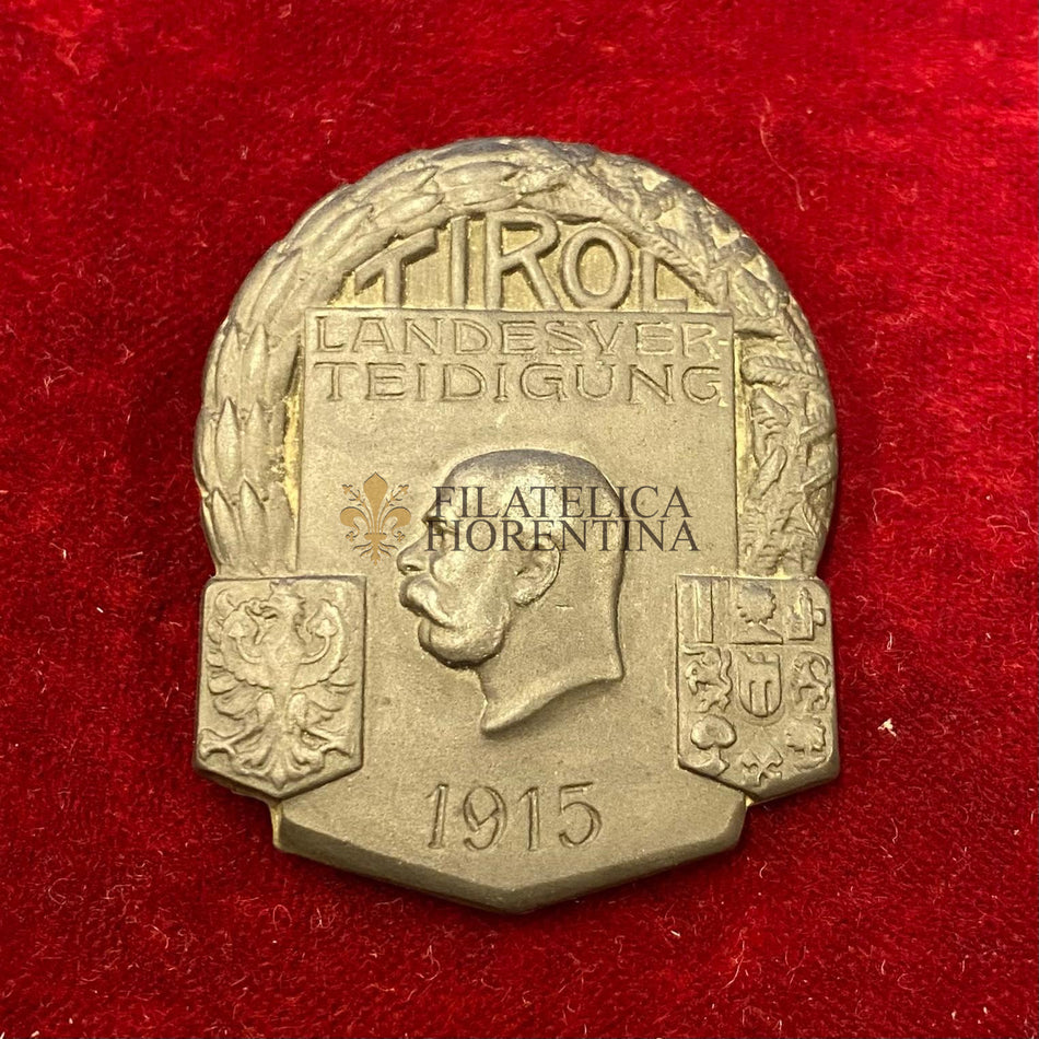 Austria Distintivo Kappenabtzeichen per la difesa territoriale del  TIROLO