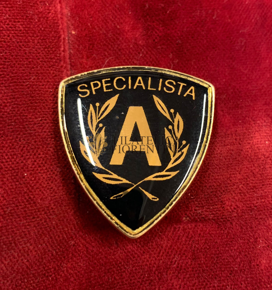 Repubblica Italiana - Brevetto di Specializzazioni "Specialista Armaiolo" - Euroconfezioni