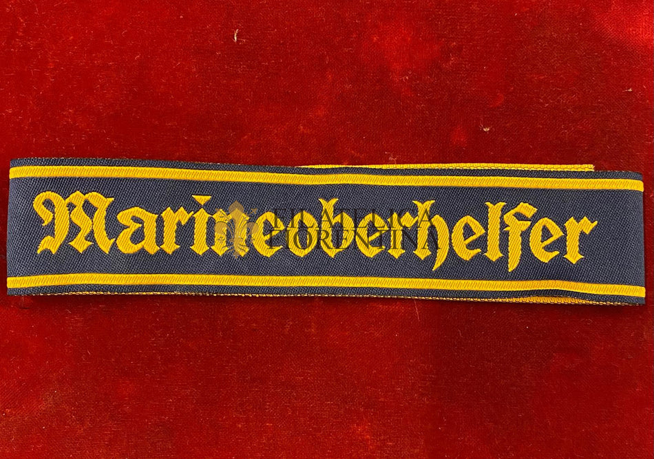 Fascetta da berretto della Marina tedesca - Marineoberhelfer