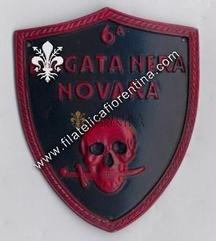 Distintivo della 6^  Brigata Nera -  Novara