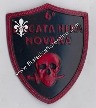 Distintivo della 6^  Brigata Nera -  Novara