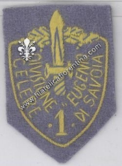 Distintivo della 1^ DIVISIONE CELERE "EUGENIO DI SAVOIA"