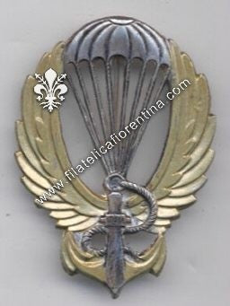 Brevetto Nuotatore Paracadutista della Marina Repubblicana (in conio)