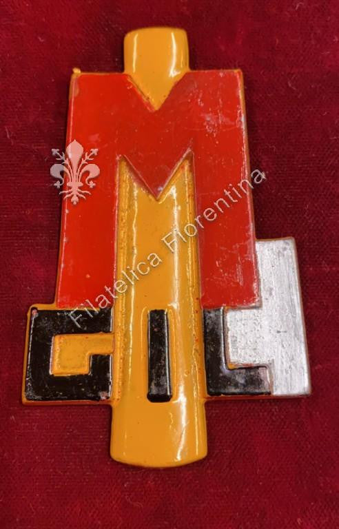 Distintivo della Gioventù Italiana del Littorio - marcato Lorioli Fratelli