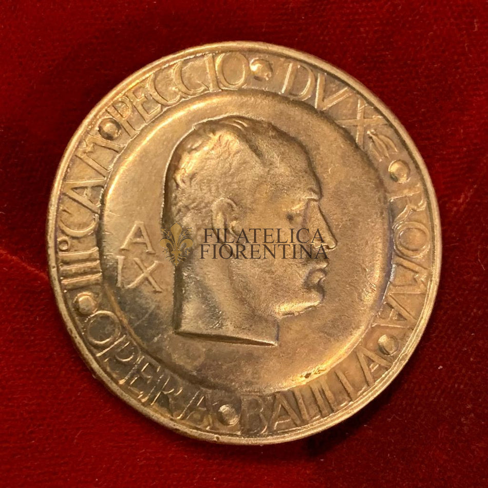 Fermafazzoletto a spilla “III° Campeggio Dux” OPERA NAZIONALE BALILLA