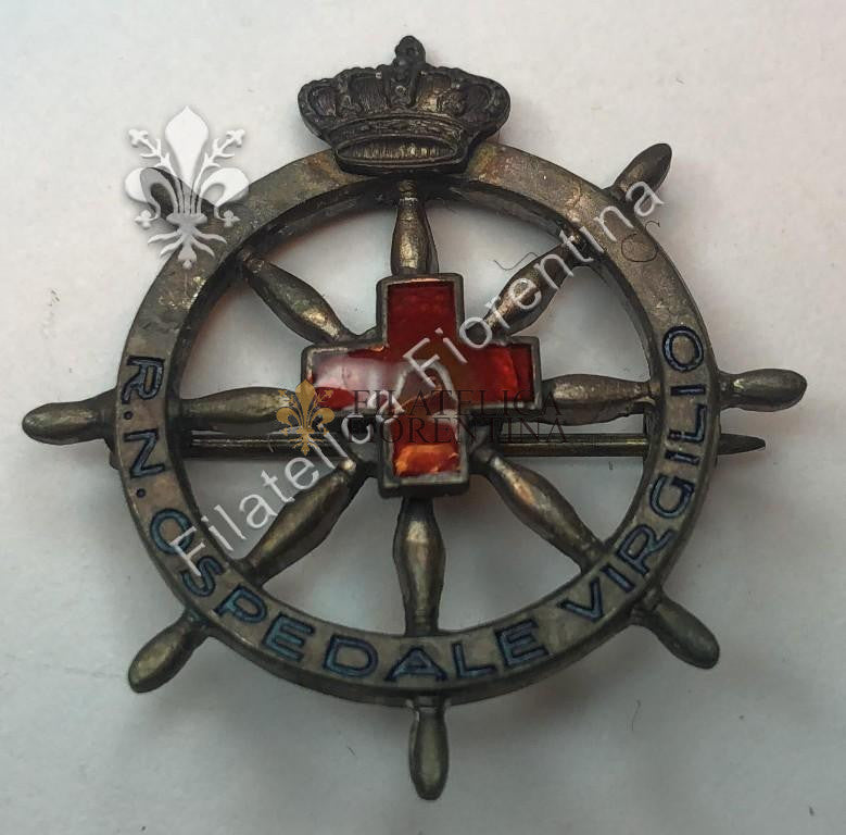 Distintivo Regia Nave Ospedale " VIRGILIO "