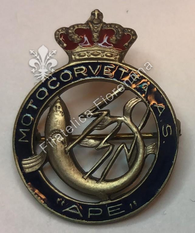 Distintivo della Motocorvetta “Ape”