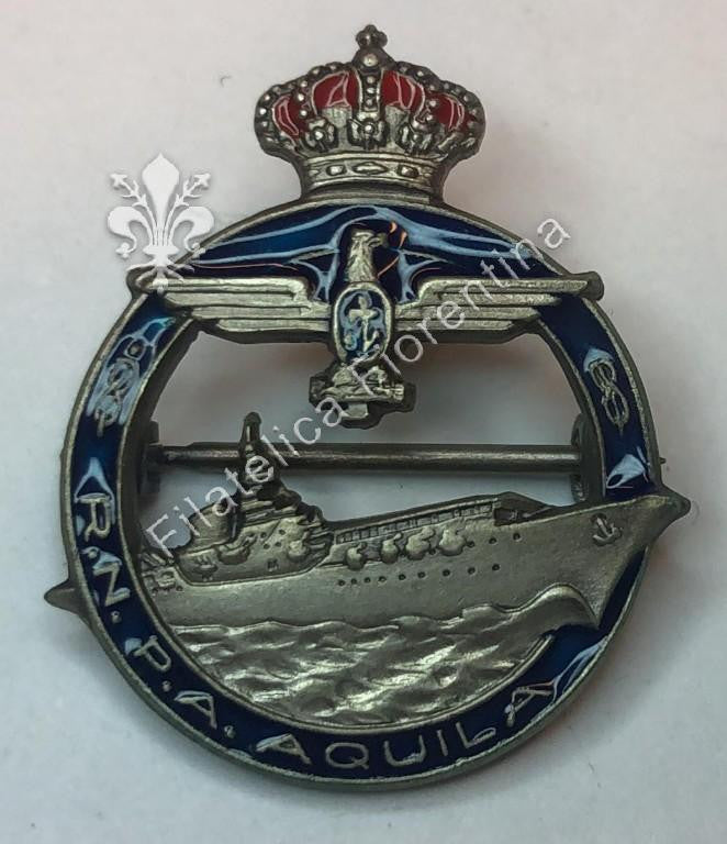 Distintivo del R. N. Porta aerei “Aquila”