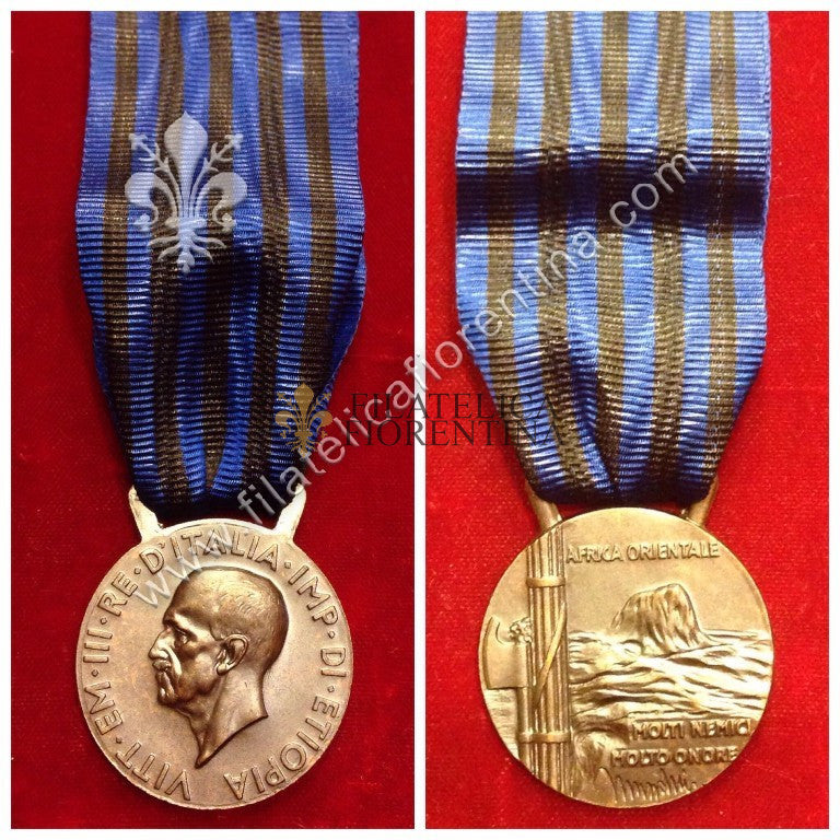 Medaglia della Campagna d' Africa - modello in bronzo
