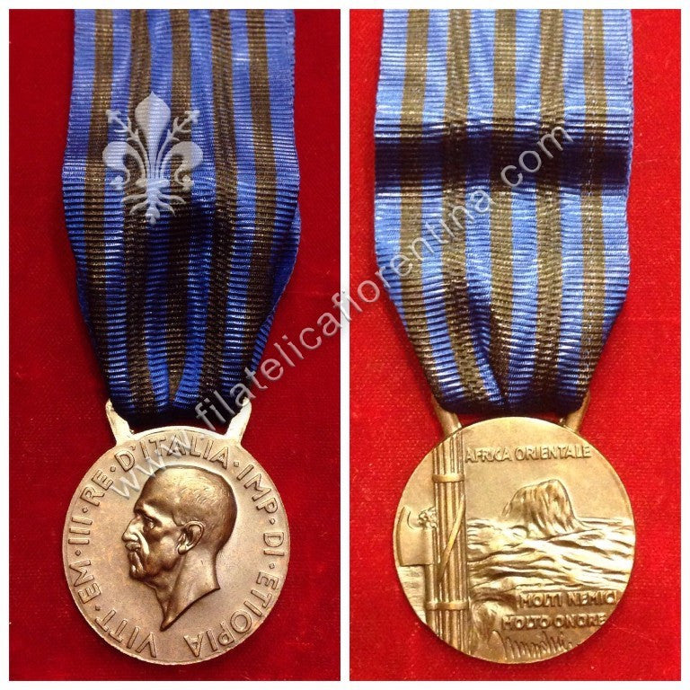 Medaglia della Campagna d' Africa - modello in bronzo