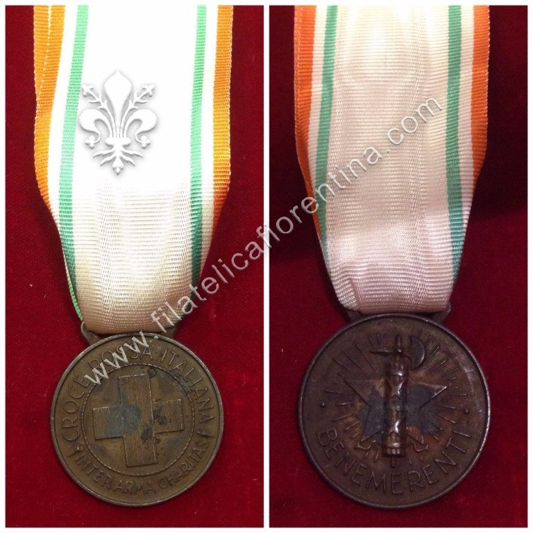 Madaglia della Croce rossa italiana  mod. R.S.I.