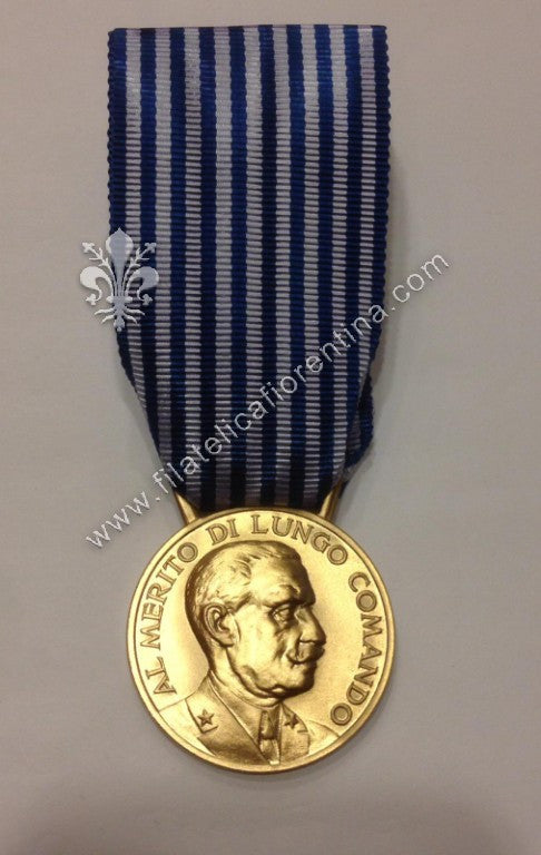 Medaglia la Merito di lungo Comando - Modello dorato