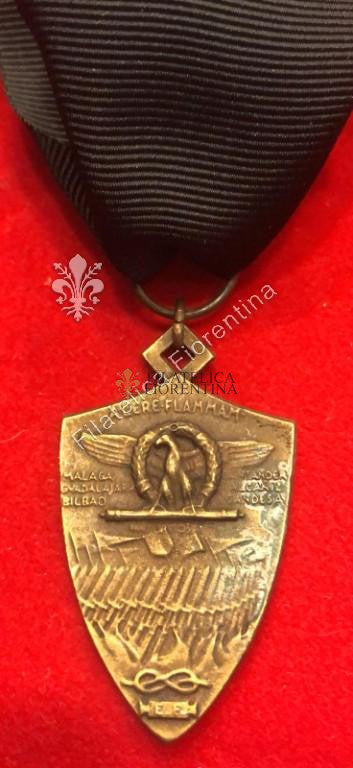 Medaglia Guerra di Spagna - Divisione Camicie Nere CCNN "Fiamme Nere" XXIII Marzo 1937