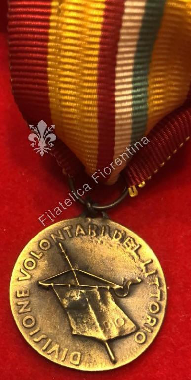 Medaglia Guerra di Spagna - Divisione Volontari del Littorio