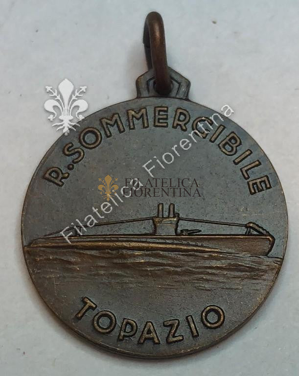 Medaglia del Regio sommergibile “ Topazio”