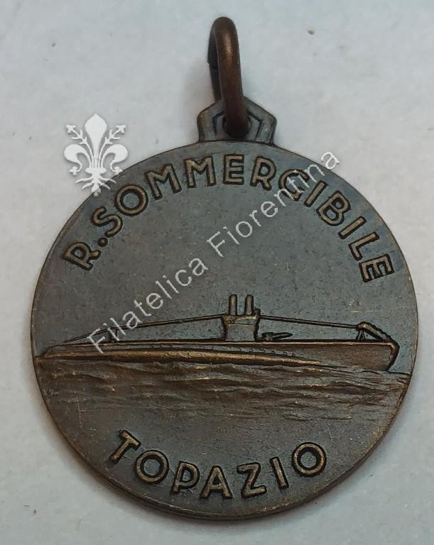 Medaglia del Regio sommergibile “ Topazio”