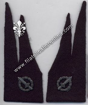 Mostrine Cacciatori degli Appennini dello Squadrone Cavalleria