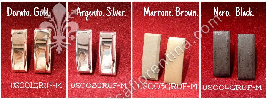 Second Lieutenant Rank Officer / Gradi sottotenente in metallo BROWN (venduto in coppia)