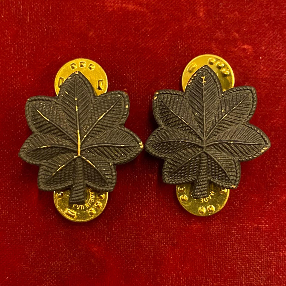 Gradi Tenente Colonnello in metallo BLACK (In coppia)