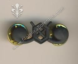 BOS ufficiale chimico in metallo nero ( in coppia )