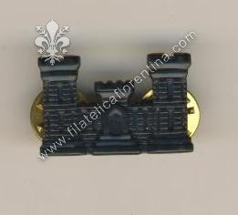 BOS ufficiale genio in metallo nero ( in coppia )