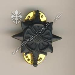 BOS ufficiale servizi segreti in metallo nero ( in coppia )