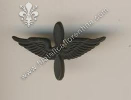 BOS ufficiale aviaziazione dell'esercito in metallo nero ( in coppia )