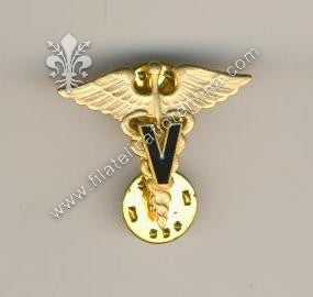 BOS ufficiale veterinario " V " ( in coppia )