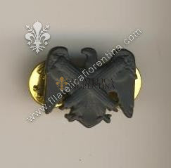 BOS ufficiale guardia nazionale in metallo nero ( in coppia )