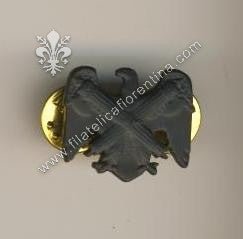 BOS ufficiale guardia nazionale in metallo nero ( in coppia )