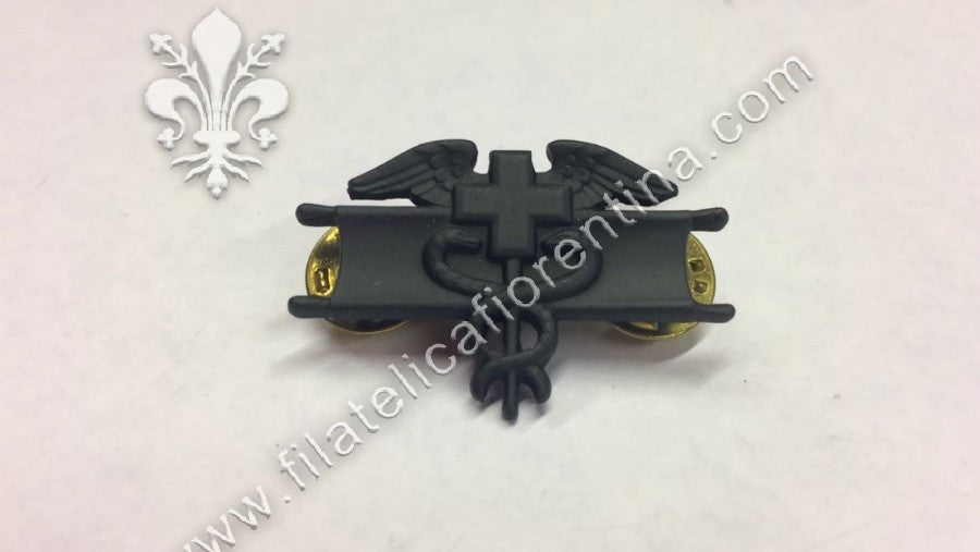 Expert field medical in metallo nero per uniforme da combattimento