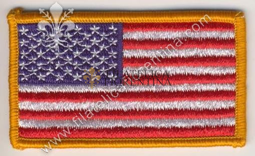 Bandiera USA  da spalla - cm 8 x 4.50