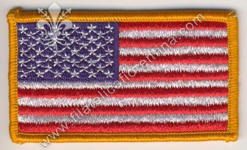 Bandiera USA  da spalla - cm 8 x 4.50