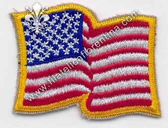 Bandiera a vento USA piccola - cm 6 x 5