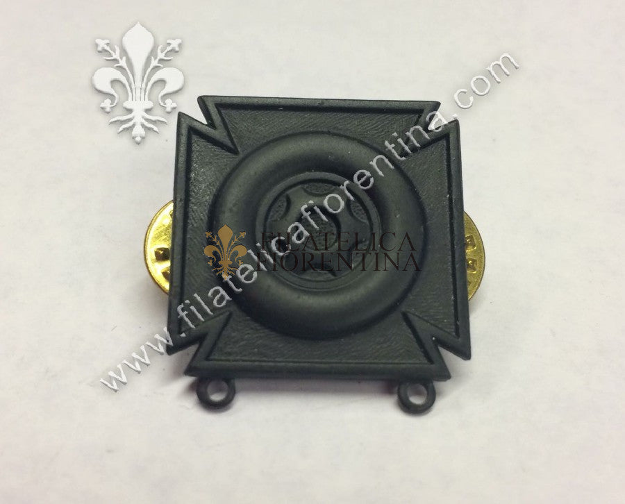 Specialist driver /mechan. in metallo nero per uniforme da combattimento