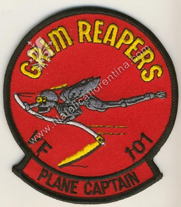 " Grim reapers plane captain VF 101 "