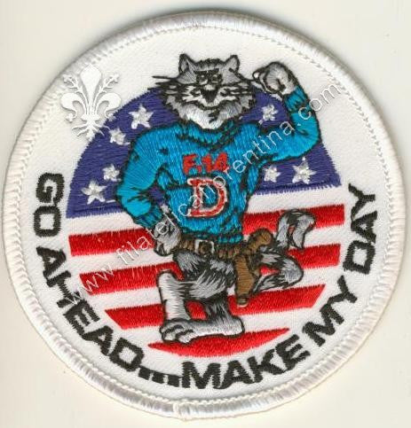 "Go ahead...make my day " TOMCAT ( dimensioni ridotte cm 7.5 )