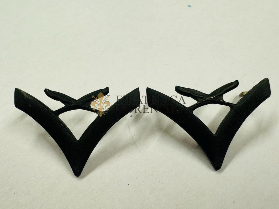 Gradi Lance corporal LCPL  - Vice Caporale - in metallo nero per uniforme da combattimento