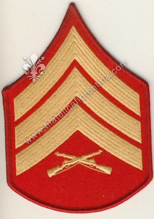 Gradi sergente giallo-rosso