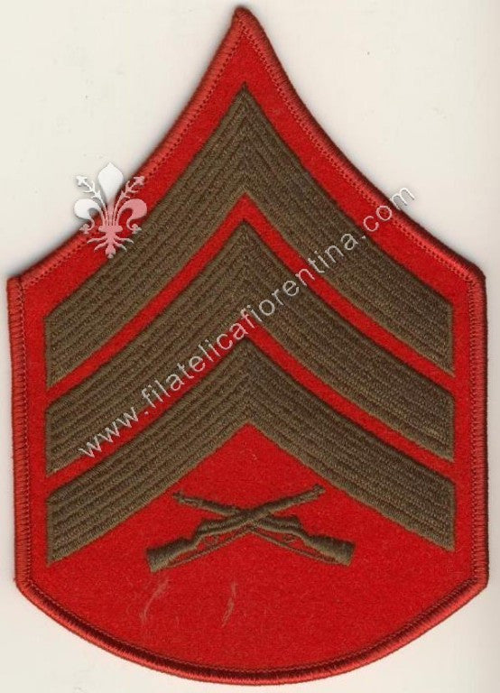 Gradi Sergente verde-rosso