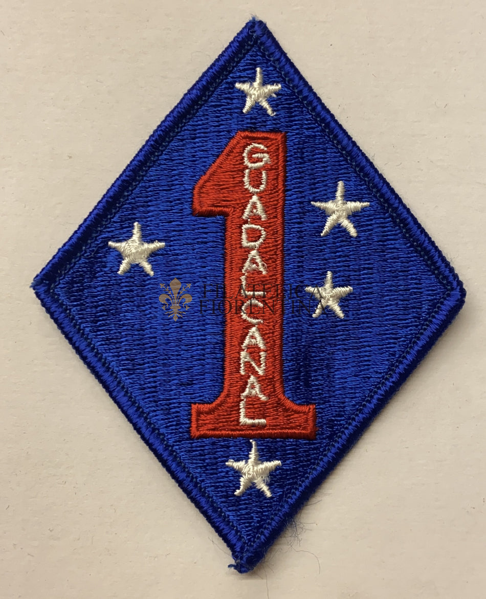 1° Divisione Marines / Guadalcanal (rosso/blu)