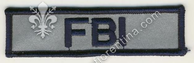 Scritta "FBI" da petto