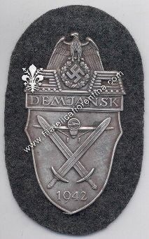 Placca da braccio DEMJANSK 1942